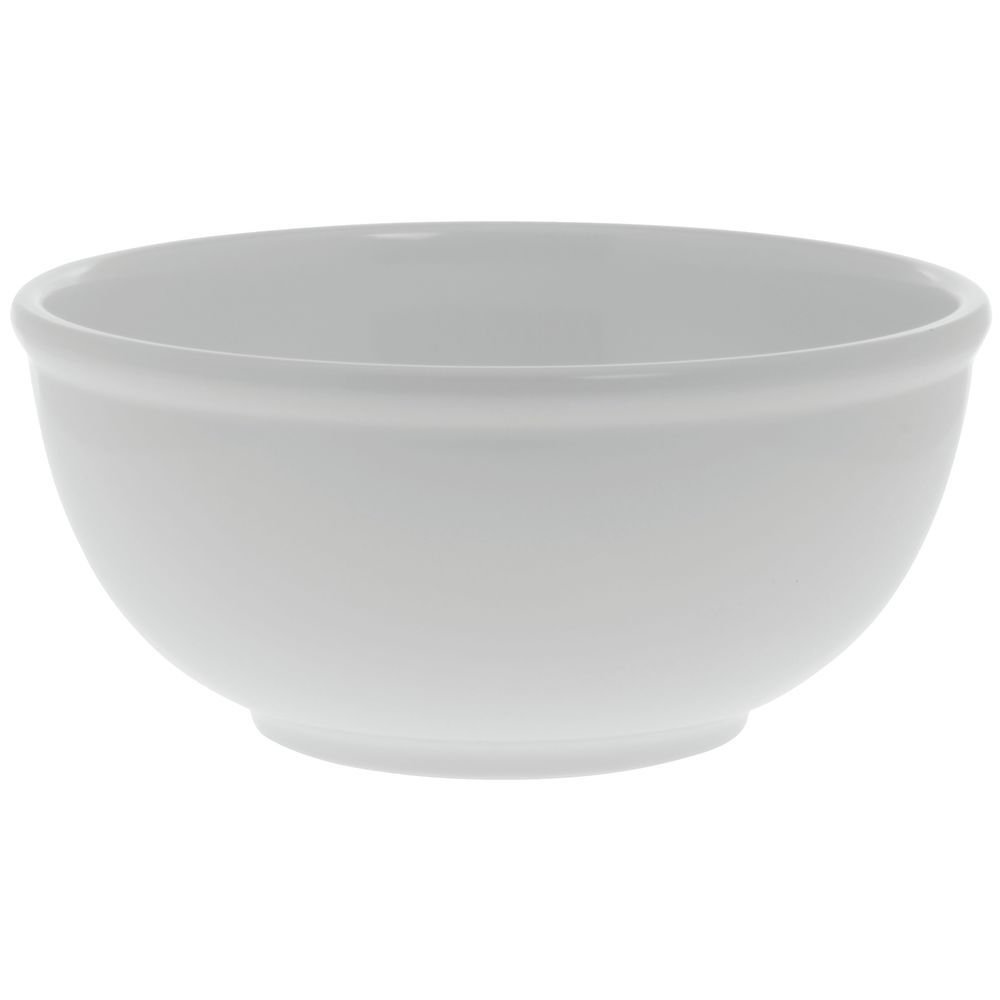 Serving Bowl by HUBERT – Melamine, White, Model 23696