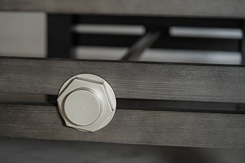 Nixon Billiards - Bryant Slate Billiard Pool Table (Grayson Grey (Wood Leg), 8 Ft) #TOP5