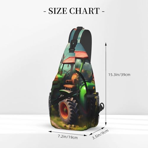 Mochila Urbana Crossbody Negro Ligera para Adultos miniatura 3