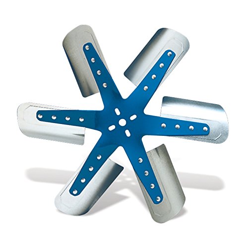 Flex-a-lite 1319 Blue Star Stainless Steel 6-Blade 19-3/8