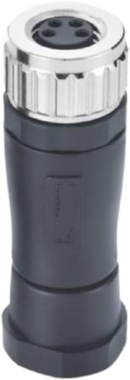 M8 Connector 4Pin A-Code Female Assembly Industrial Waterproof IP67 Plastic Housing Aviation