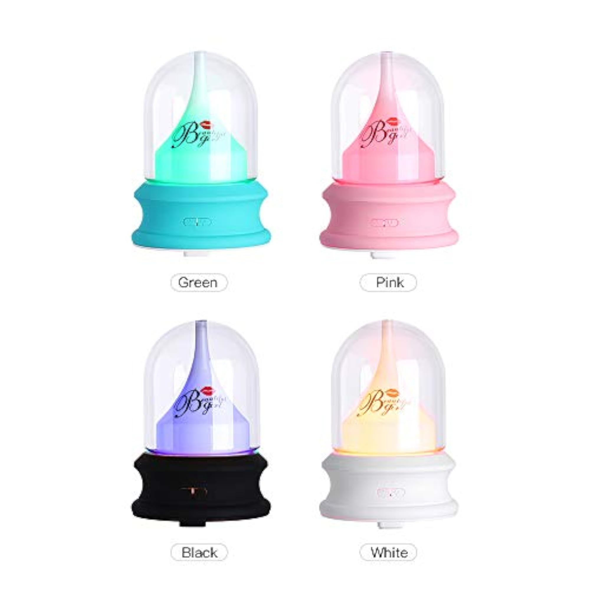 EXCLUZO Streamer Diffuser Air Filter Freshener Night Light for Home