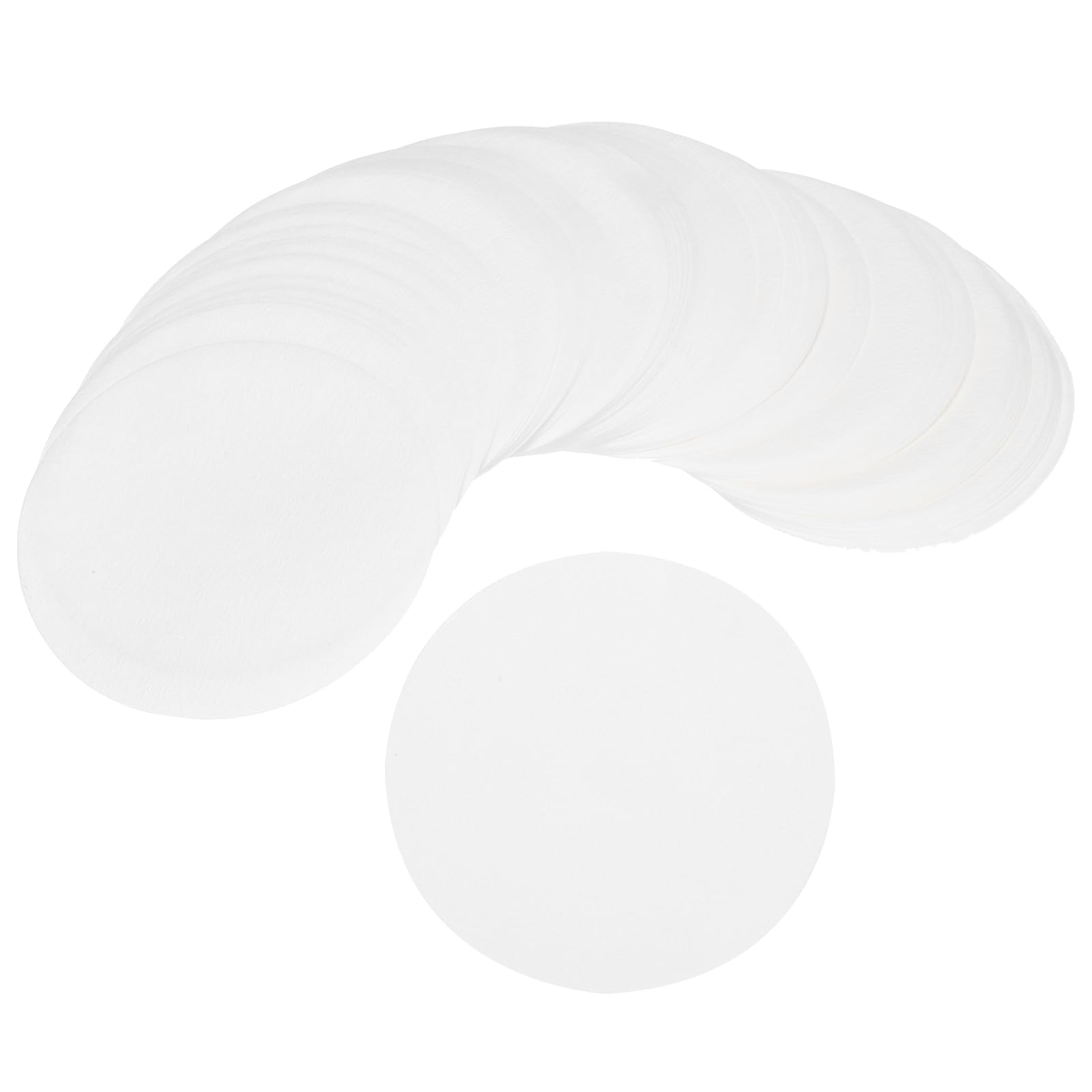 PATIKIL Mocha Pot Paper Filter Disposable Round White Paper 2 Inch OD for Espresso Maker, Cafe Office Home Pack of 200