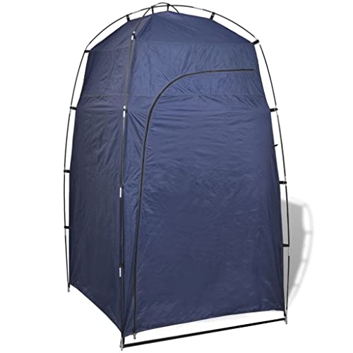 Miniatura 4 de Vidaxl Tienda De Campaña Para Ducha Wc Vestidor Azul Medidas 130 X 130 X 210 Cm