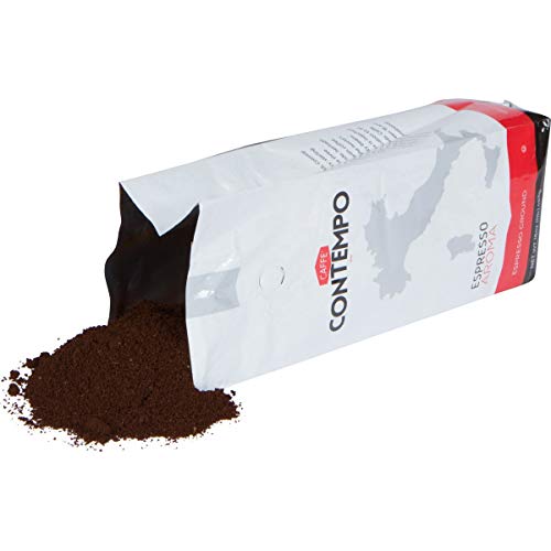 Caffé Contempo Italian Style Espresso, Aroma Blend, 1 Lb Fine Grind, Dark Roast, Freshly Roasted Ground Coffee #TOP1