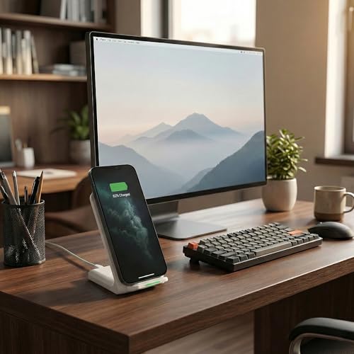 Image of 2 Pack Fast Wireless Charger, 15W Max Wireless Charging Pad, Ultra Slim Charging Station for iPhone 17 /16 /15 /14 /13 /12 /11 Series, Samsung Galaxy S25 /S24 /S23 /S22 /S21 /S20, Note 20 /10