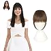 REECHO Fashion One Piece Clip in Hair Bangs/Fringe/Hair Extensions Color: Medium Warm Brown