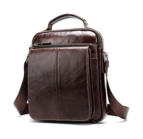Small Messenger Bag for Men Vintage Handbag, Tablet Carrying Case Crossbody Handbag Vintage Leather2