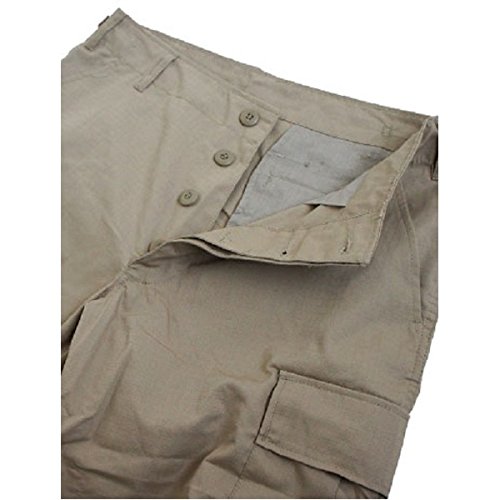 アメリカ軍 BDU クロップドカーゴパンツ ／迷彩服パンツ 〔 XSサイズ 〕 リップストップ ブラック 〔 レプリカ 〕 【北海道・沖縄・離島配送不可】 Amazon.co.jp: アメリカ軍 BDU クロップド カーゴパンツ 迷彩服 XS