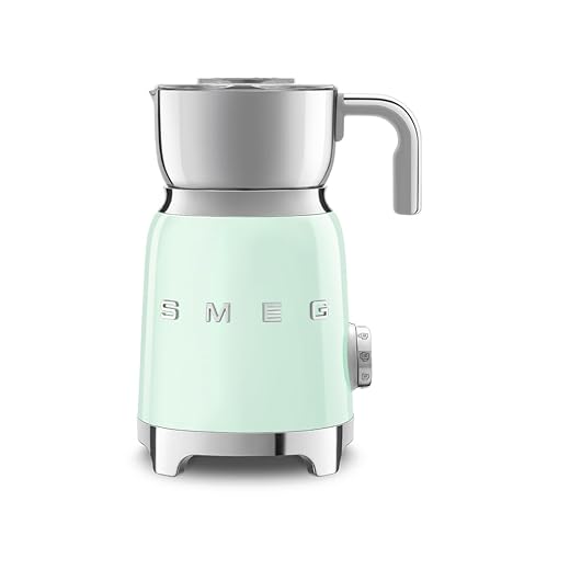 Smeg Pastel Green Milk Frother MFF11PGUS