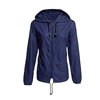 Algopix Similar Product 11 - WANYUE Lightweight Raincoat for Women