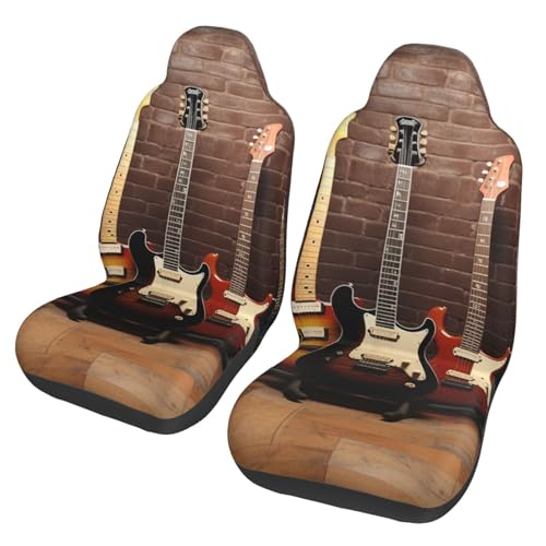 Housses de siège de voiture collection guitare cadeau idéal pour musicien
