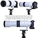 iShoot Arca-Swiss Fit Camera Quick Release Plate Compatible with Canon RF 200-800mm F6.3-9 is USM Tripod Mount Ring Lens Collar Support Bracket, Used for Arca Fit Tripod Head Clamp