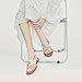 Veittes Women's Flat Slide Sandals - Casual Fashion Cross Strappy Braided Slip on Flat Summer Sandals.(2207023-2,GD/MF,8.5)