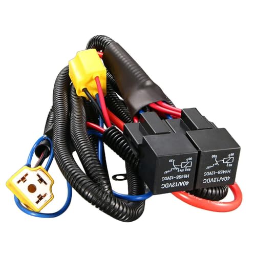 Instalación arnés para bombillas h4 100w universal con relés, cableado... - nuevo
