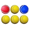 NUOBESTY 6 stks Foam Tennis Ballen PU Foam Bal Speelgoed Tennis Praktijk Ballen Sport Bal Speelgoed Kids Party Game…