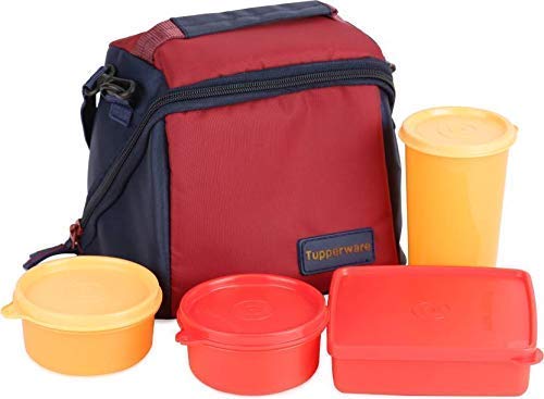 Tupperware Best Lunch Set, 4-Pieces and Lunch Bag