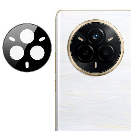 Image of ZARALA Glass Camera Lens Protector For Realme 14 Pro / 14 Pro+ [9H Hardness] [6D Lens Protector ] [Easy Installation] Black