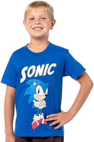 Amazon.co.jp: Sonic the Hedghog ソニックビッグボーイズTシャツ US