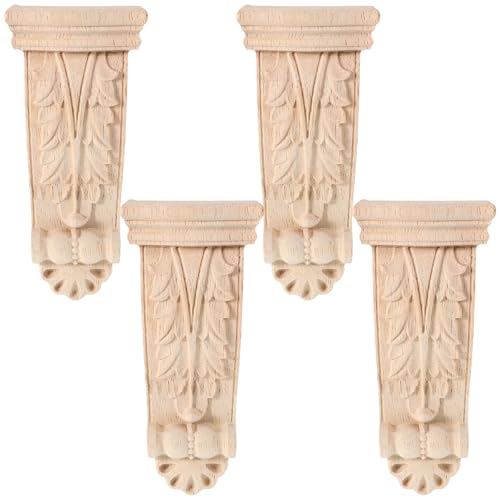 Ménsulas decorativas romanas de 11.5 cm para renovar muebles y paredes del hogar