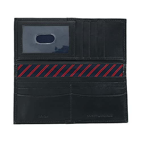 Tommy Hilfiger Men's Classic Secretary Wallet with ID Window and Multiple Card Slots3
