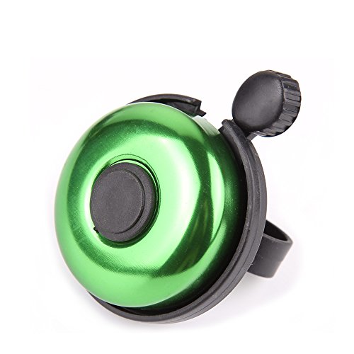 Rekata Aluminum Bike Bell, Loud Sound Bicycle Bell For Adults Kids Girls Boys(Green) #TOP3