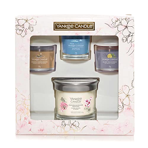 Yankee Candle Duftkerzen Geschenkset mit 3 verschiedenen Düften