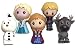 Disney Frozen LARGE Vinyl Figures Set of 5 - Elsa, Anna, Kristoff, Olaf and Sven