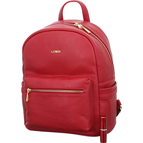 l credi leather backpack