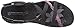 Skechers Women's Regga Slim Keep Close Gladiator Sandal,Black/Pink,7 M US