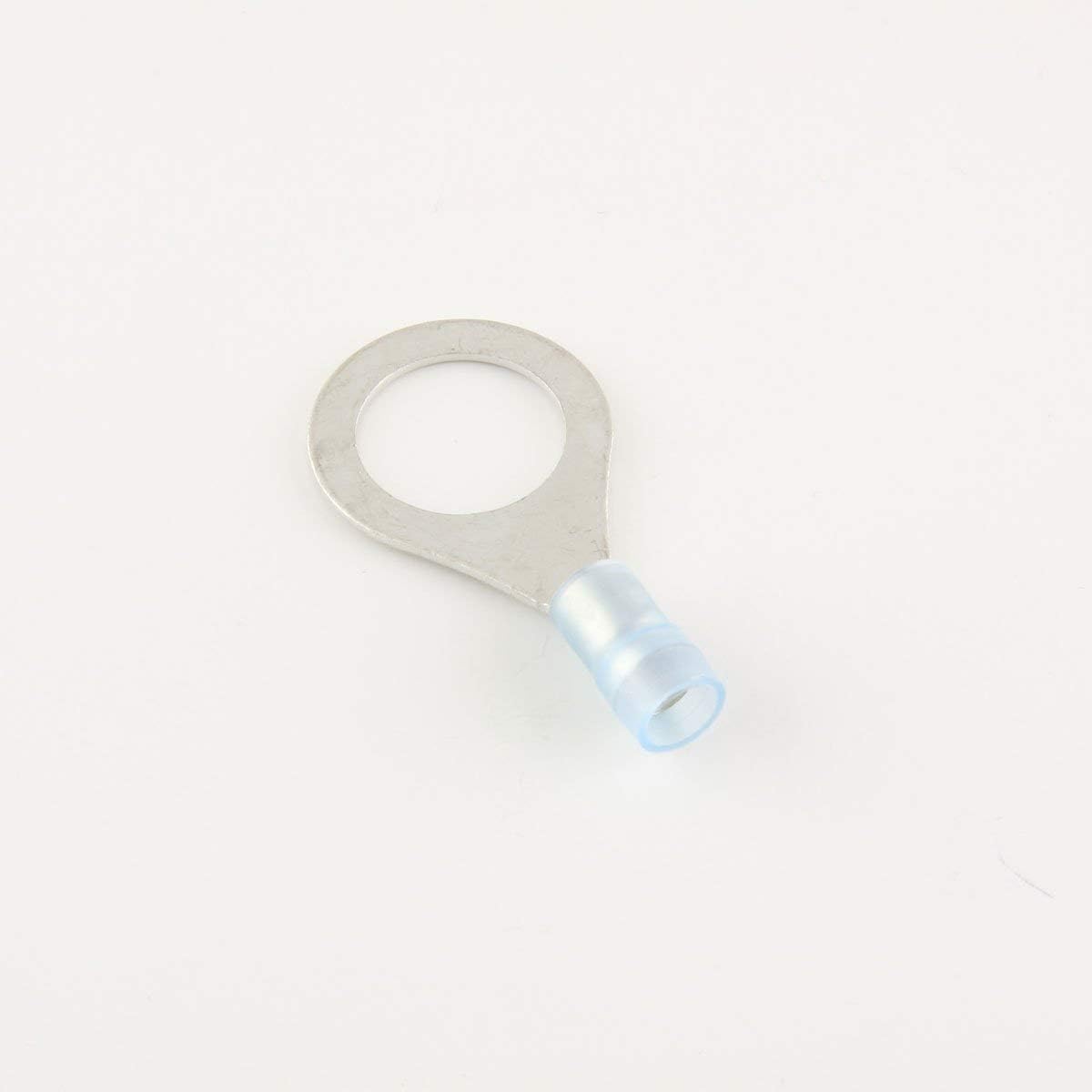 16-14 Ga. Nylon-Insulated Ring Terminals, 1/2" Stud - (Pack of 25)