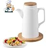 Olie en azijn fles Olie azijn fles dispenser spice tank keramiek olijfolie fles lekvrije ol fles, kruiderij dispenser…