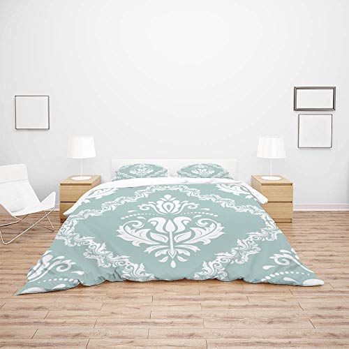 Housse de couette King size rétro parure de lit ultra douce de qualité supérieure