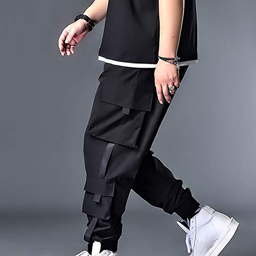 XYXIONGMAO Cargo Pants Joggers for Men Streetwear Hip Hop Pants Loose Sports Casual Trousers Youth Multi-Pocket Overalls3
