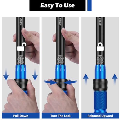 Qoobly 3Pcs Torque Wrench Set - 1/4 3/8 1/2 Inch Drive Torque Wrench 5-25N·m 10-60N·m 20-220N·m - 72 Teeth Dual-Scales ±3% Accuracy Dual-Direction Adjustable Torque Wrenches for Bike Motorcycle Truck 6 Qoobly 3Pcs Torque Wrench Set - 1/4 3/8 1/2 Inch Drive Torque Wrench 5-25N·m 10-60N·m 20-220N·m - 72 Teeth Dual-Scales ±3% Accuracy Dual-Direction Adjustable Torque Wrenches for Bike Motorcycle Truck - Image 6