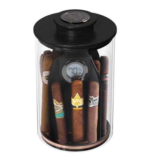 Cylindor Tupperdor Air-Tight Cigar Humidor