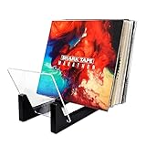 Mobile Pro Shop Vinyl Record Storage with self-Adhesive Rubber Feet–Vinyl LP Record Rack 14.5”...