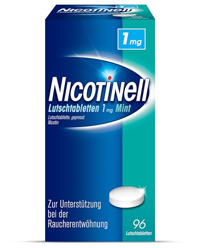 NICOTINell Lutschtabletten 1 mg Mint zur Raucherentwöhnung 96 St. Tabletten