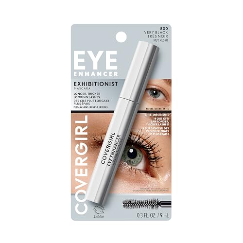 COVERGIRL Eye Enhancer Exhibitionist Mascara 800 Very Black 0.3 fl oz (Packaging May Vary) - image 2