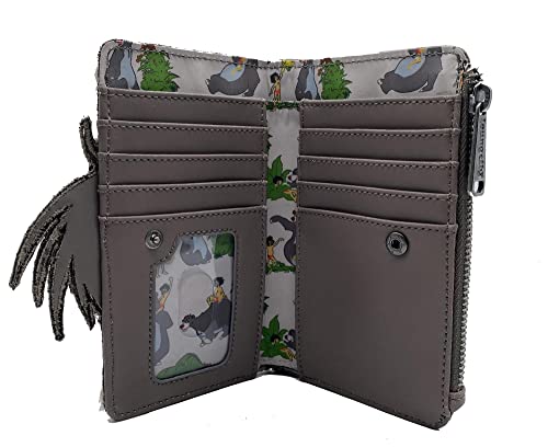 Loungefly Jungle Book Baloo Bear Plush Cosplay Flap Wallet2