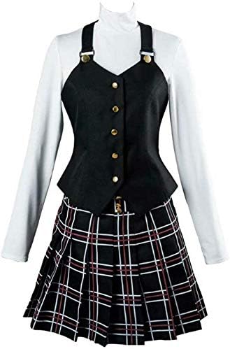 Persona 5 Cosplay Costume P5 Makoto Niijima Cosplay Uniform Dress Outfit Full Set Women Casual Suit