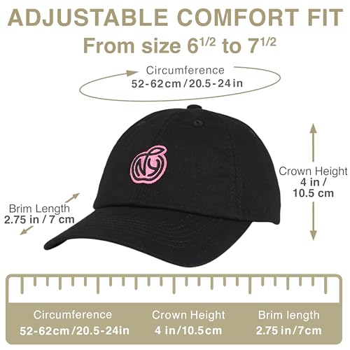 Gorra NY Apple Dad Hat algodón ajustable miniatura 6