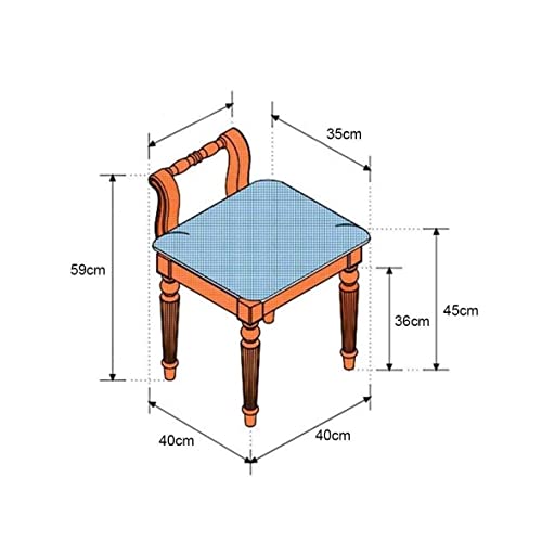 Tabourets de coiffeuse ergonomiques contre le mal de dos au bureau de salon