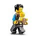 LEGO Minifigure Family Pack - Mom, Dad Parents (with Baby Carrier and Baby) Very Cute