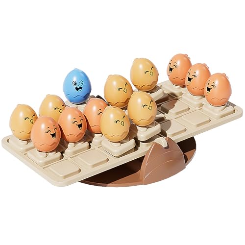MAEAJDLT Balancing Egg Seesaw - Desktop Puzzle Toy for Kids