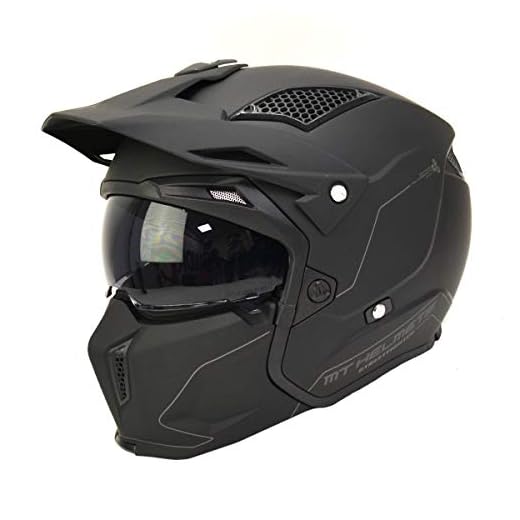 MT HELMETS Streetfighter Sv Solid A1 Matt Black M