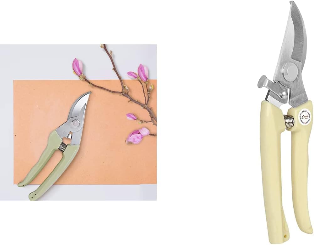 Kraft Seeds Pruning Shear Cutter for All Purpose Garden Use & Kraft Seeds Garden Pruner Cutters | Garden Shears | Garden Scissors | Heavy Duty (Assorted)