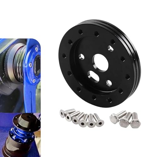 Zosgrew 1 PC Steering Wheel Hub Adapter, 0.5
