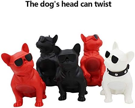 GYZLZZB 5W Bluetooth Speaker, Creative Dog-like Wireless Speaker, HIFI Sound Quality, Support TF Card/U Disk Playback, Built-in FM Radio Function, Suitable for Home Outdoor Travel and Car