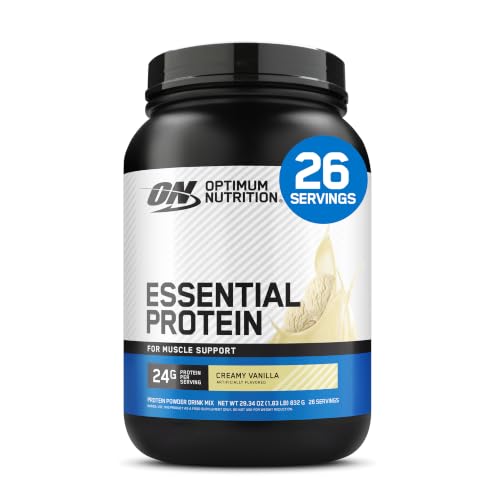 Optimum Nutrition Essential Protein Powder, Creamy Vanilla, 1.8LB - image 1